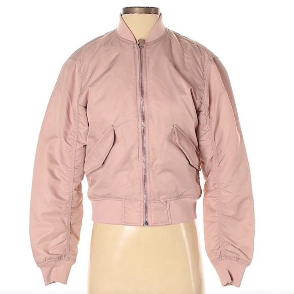 Everlane Pink Bomber Jacket - Picture 1 of 2